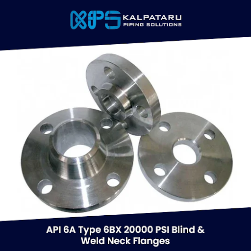 API 6A Type 6BX 20000 PSI Blind & Weld Neck Flanges