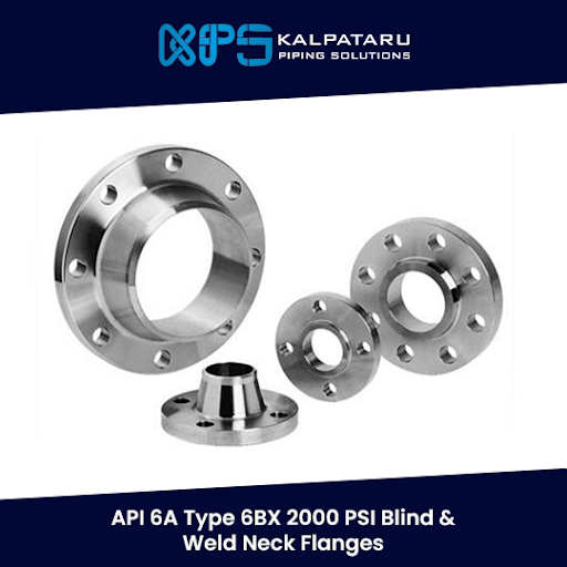 API 6A Type 6BX 2000 PSI Blind & Weld Neck Flanges