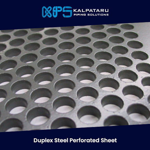 Duplex Steel Perforated Sheet