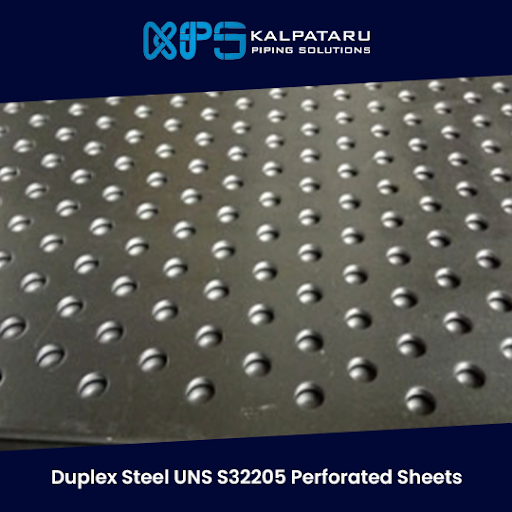 Duplex Steel UNS S32205 Perforated Sheets